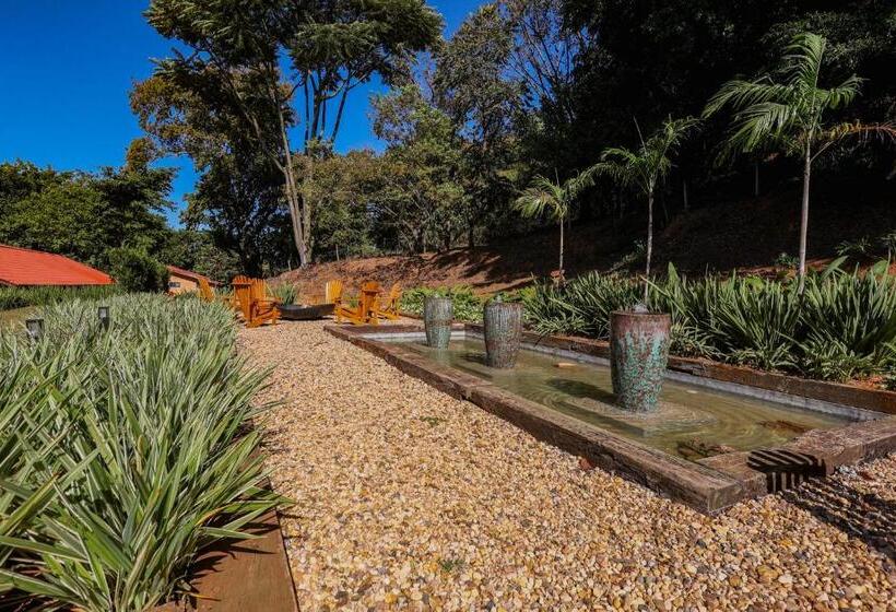 فندق صغير Pousada Vale Do Dinossauro