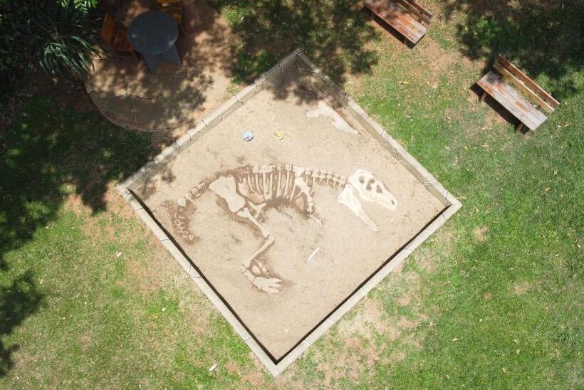 فندق صغير Pousada Vale Do Dinossauro