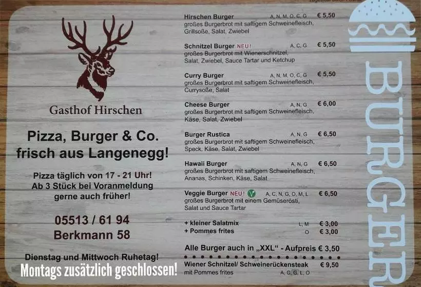 ペンション Gasthof Hirschen