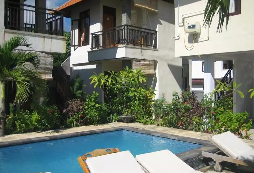 ペンション Lucky Paradise Bungalows On The Beach