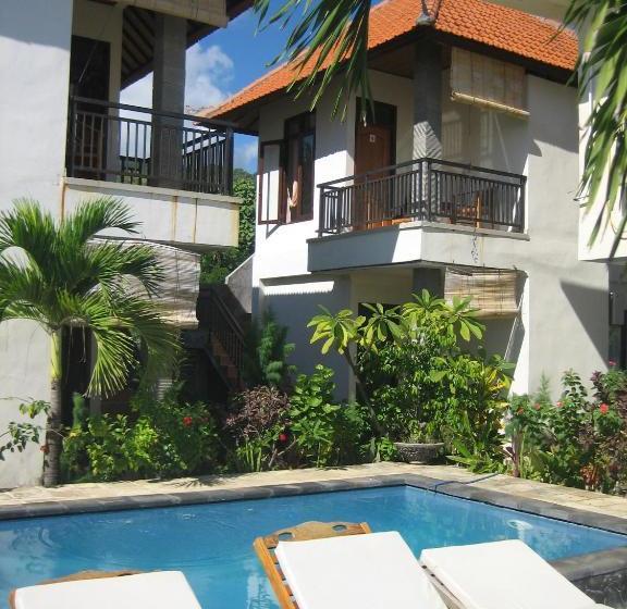 ペンション Lucky Paradise Bungalows On The Beach