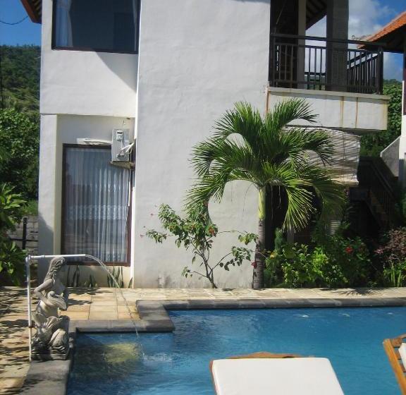 ペンション Lucky Paradise Bungalows On The Beach