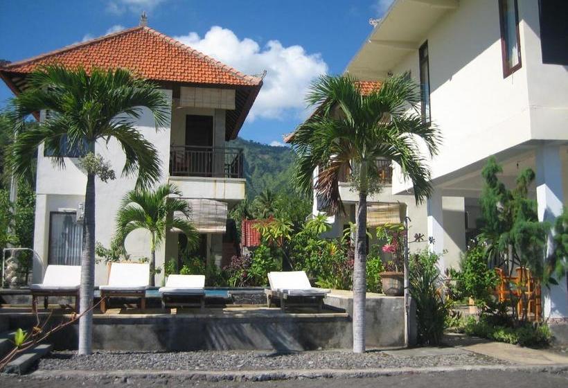 ペンション Lucky Paradise Bungalows On The Beach