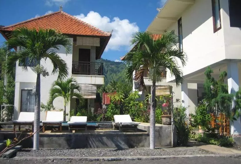 ペンション Lucky Paradise Bungalows On The Beach
