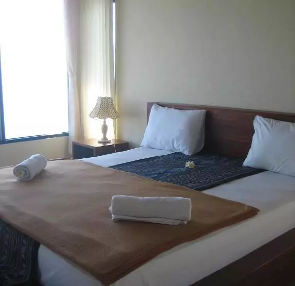 ペンション Lucky Paradise Bungalows On The Beach