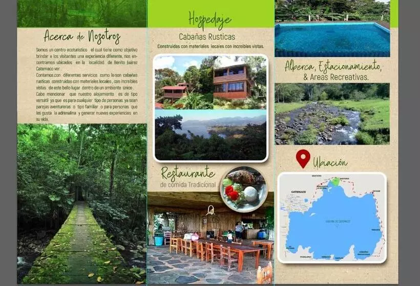 ホテル Cabanas Cascadas Encantadas