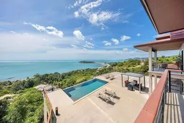 Tourist flats Ban Nai Fan 4 Bed Pool Villa With Seaview In Choengmon