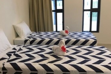 Turista apartmanok Malibu Water Front Villas