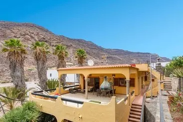 Landhus Casa De Vacaciones Con Piscina Compartida En Mogán Iv