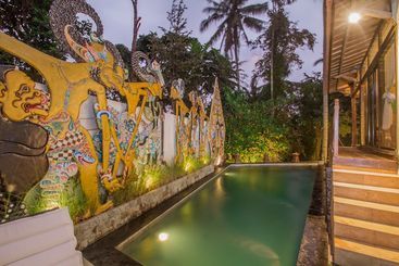 관광객 아파트 Villa Wayang Ubud