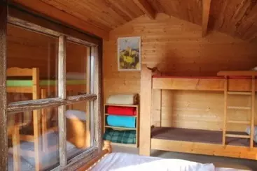 ホテル Chalets Etape Du Camping Le Bivouac