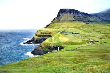 Gásadalur Apartments @ World Famous Waterfall