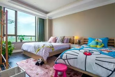 تختخواب و صبحانه Shanghai Xinchuan Boutique Apartment