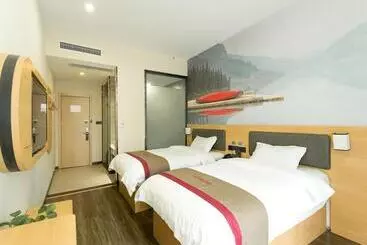 Thank Inn Chain Hotel Xi An Weiyang District High Speed Rail North Passenger Station