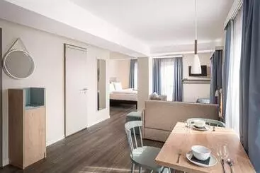 アパートホテル Elaya Hotel Oberhausen Ehemals Ana Living Oberhausen By Arthotel Ana