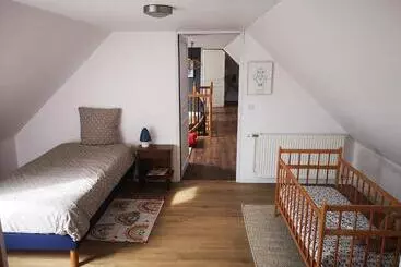 Nocleg ze śniadaniem Le Domaine De Coat Rogan L Espace Familial