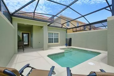 コテージ Paradise Palms5 Bed Townhouse W/splashpool3609pp