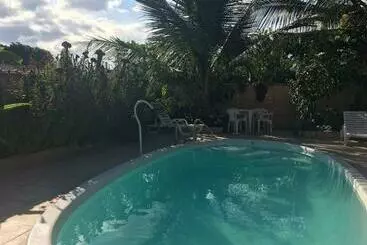 ペンション Suíte 10 Com Wifi A 4 Min Da Praia Em Caraguá