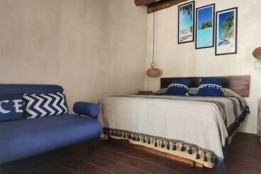 בית מלון כפרי Playa Las Palmas Glamping Tulum