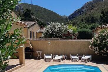 ベッドアンドブレックファースト Chambre Privée Avec Piscine