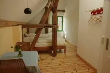 ベッドアンドブレックファースト Stützpunkt Trebitz   Gästezimmer Am Europaradweg R1