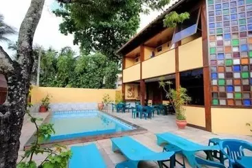 בית מלון כפרי Abrolhos Inn Praia