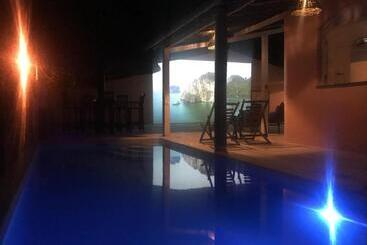 Pension (Hôtel basse catégorie) B&b Beach House Pousada Exclusiva Pés Na água Pontal Do Peba única Em Alagoas