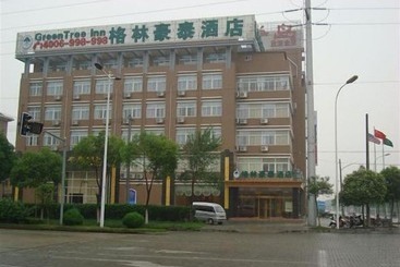בית מלון כפרי Greentree Inn Taizhou East Meilan Road University Town