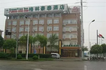 בית מלון כפרי Greentree Inn Taizhou East Meilan Road University Town