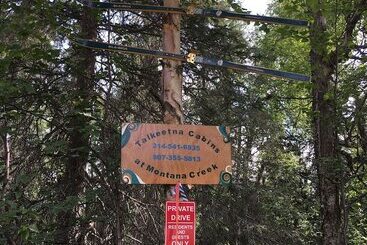 کلبه Talkeetna Cabins On Montana Creek