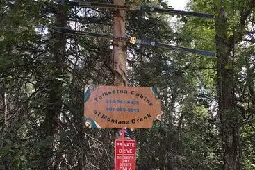 コテージ Talkeetna Cabins On Montana Creek