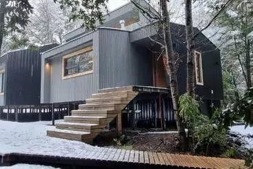 Apartaments turístics Refugio Piren, Corralco, Hot Tub Y Nieve