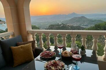 관광객 아파트 Villa Casa Joli In Oliva With Private Pool And Stunning Views