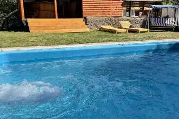 ツーリストアパートメント Cabaña Con Tinaja En Cajón Del Maipo Refugio Ladoña