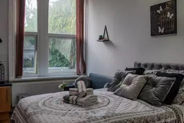 ツーリストアパートメント Bv Comfy Studio At Maningham Lane Bradford