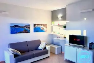 Vakantie-appartementen [lubagnu] 5 Minuti Dal Mare Con Giardino Privato