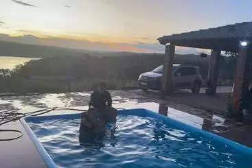 ツーリストアパートメント Rancho Bela Vista Lago Corumba 4 Alexania