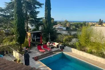 ペンション La Villa Des Cèdres Cap D Agde Adult Only