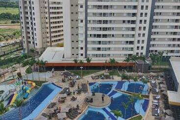 酒店 Solar Das águas Park Resort Apartamento Em Olímpia Para 5 Pessoas