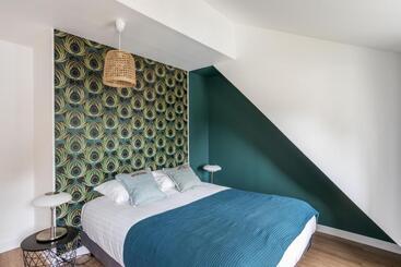 דירות לתיירים Green Lodge   Piscine Chauffée Et Grand Jardin à Proximité Des Plages De Pléneuf Val André