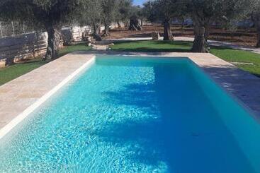 آپارتمانهای توریستها Trulli Lisanna Exclusive Private Pool And Rooms Up To 10 People