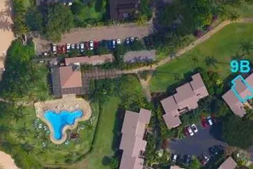 Huoneistohotelli 9b Ekahi Village Studio Bath, Garden View   1 Minute Stroll To Beach!