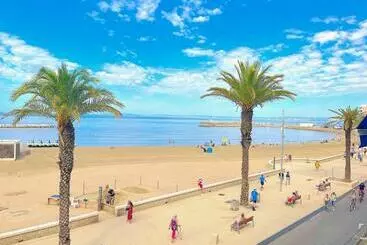 ツーリストアパートメント La Perle Du Grau : T1 Avec Exceptionnelle Vue Mer