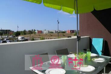 ツーリストアパートメント Ravissant T3 Neuf, Proche Plages, Parking Souterrain, Classé 3 étoiles   Fr 1 338 456