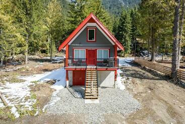 Ferienwohnungen Brand New 3br Cabin W/indoor Fireplace And Laundry