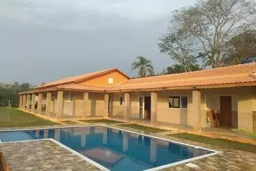 ツーリストアパートメント Chácara Felix, Vista Exuberante Pássaros Por Do Sol, Lindo Lugar
