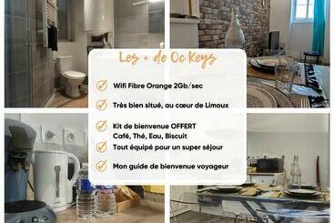 شقق خاصة سياحية Le Cathare Limoux Wifi Parking Free Oc Keys