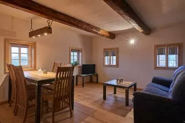 Turistihuoneistot Ferienwohnung Oberlausitzer Hof