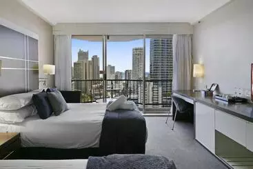 Schronisko Ocean View 2 Bed Studio In The Heart Of Surfers