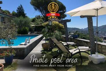 ペンション Suite Room With Private Pool Area, Near Como Lake, Private Parking I Villa Dei Leoni